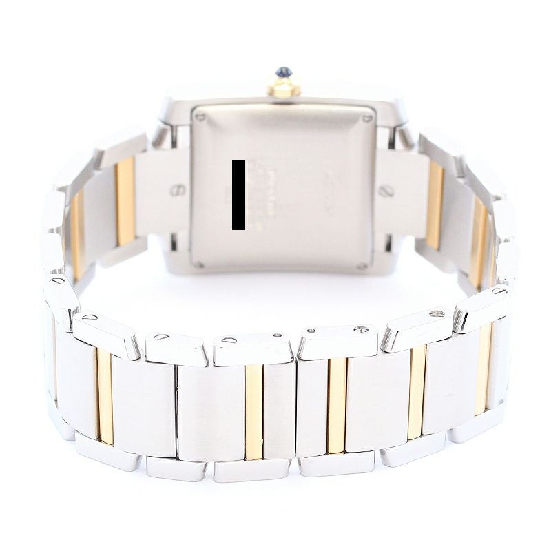 【中古】CARTIER TANK FRANCAISE LARGE MODEL カルティエ タンク フランセーズ LM W51005Q4