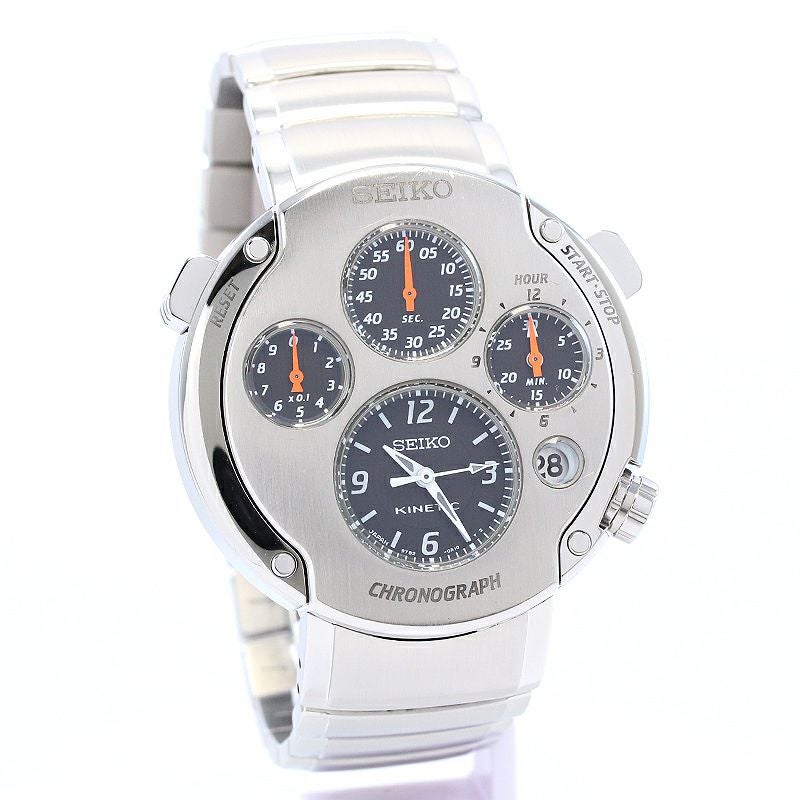 【中古】SEIKO KINETIC CHRONOGRAPH FIRST MODEL PARTENZA セイコー キネティック クロノグラフ ファーストモデル パルテンザ SBXZ001 (9T82-0A10)