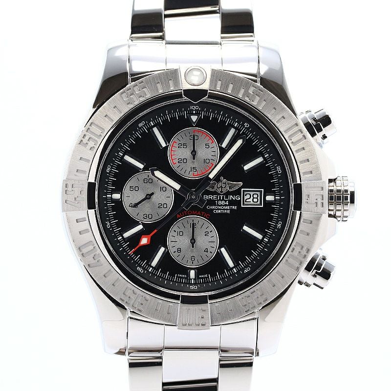 【中古】BREITLING SUPER AVENGER II ブライトリング スーパーアベンジャー II A1337111/BC29/168A (A331B29PSS)