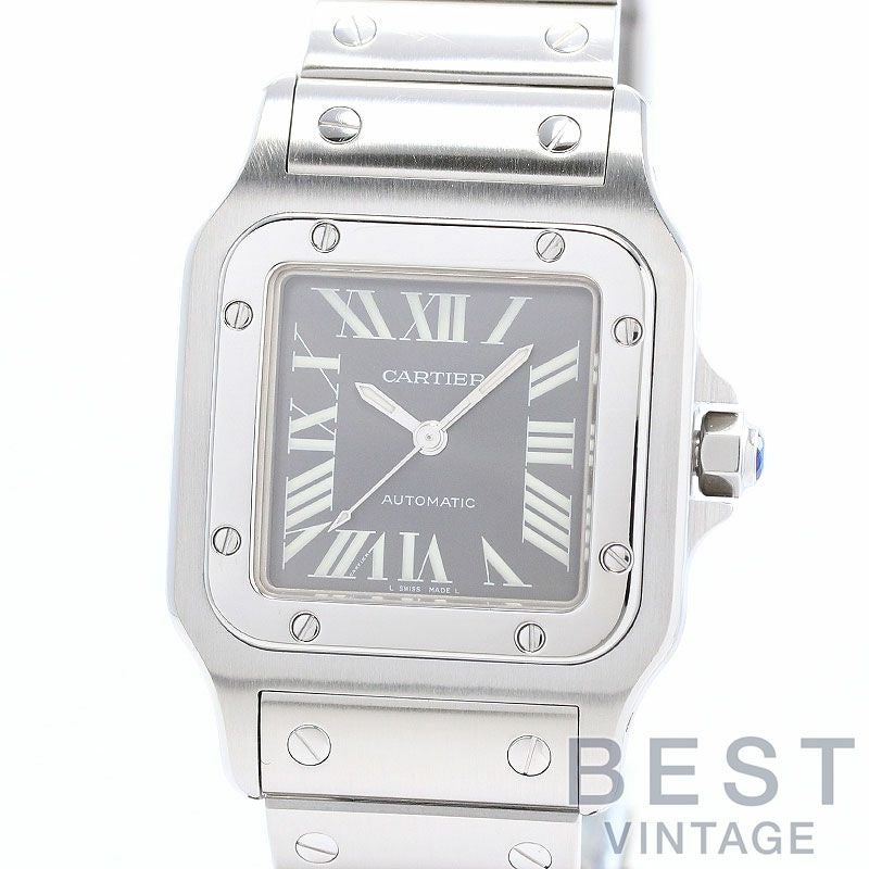 【中古】CARTIER SANTOS GALBEE LARGE MODEL ASIA LIMITED EDITION カルティエ サントスガルベLM アジア限定モデル W20067D6