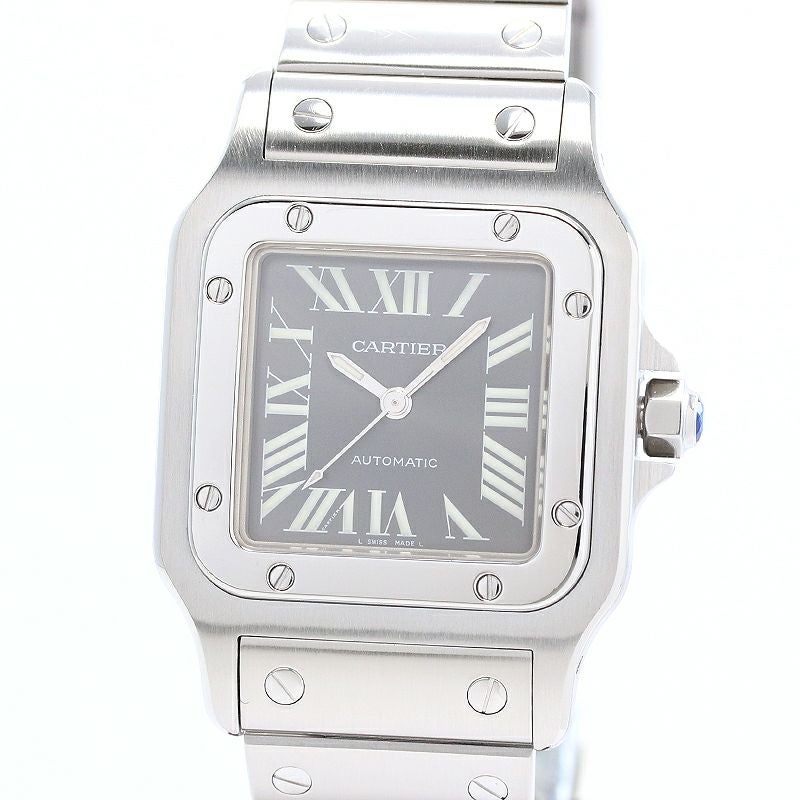 【中古】CARTIER SANTOS GALBEE LARGE MODEL ASIA LIMITED EDITION カルティエ サントスガルベLM アジア限定モデル W20067D6
