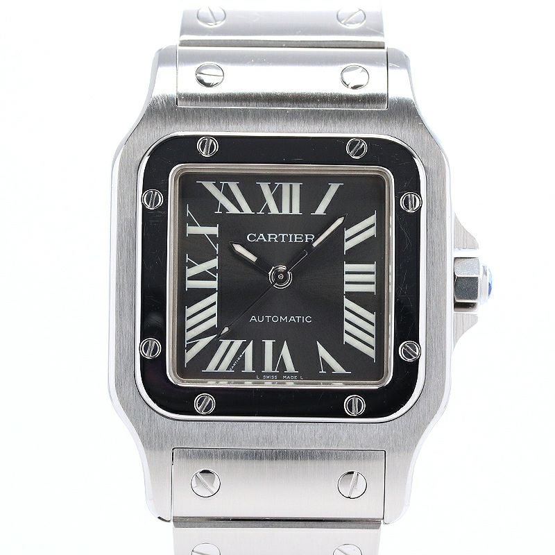 【中古】CARTIER SANTOS GALBEE LARGE MODEL ASIA LIMITED EDITION カルティエ サントスガルベLM アジア限定モデル W20067D6