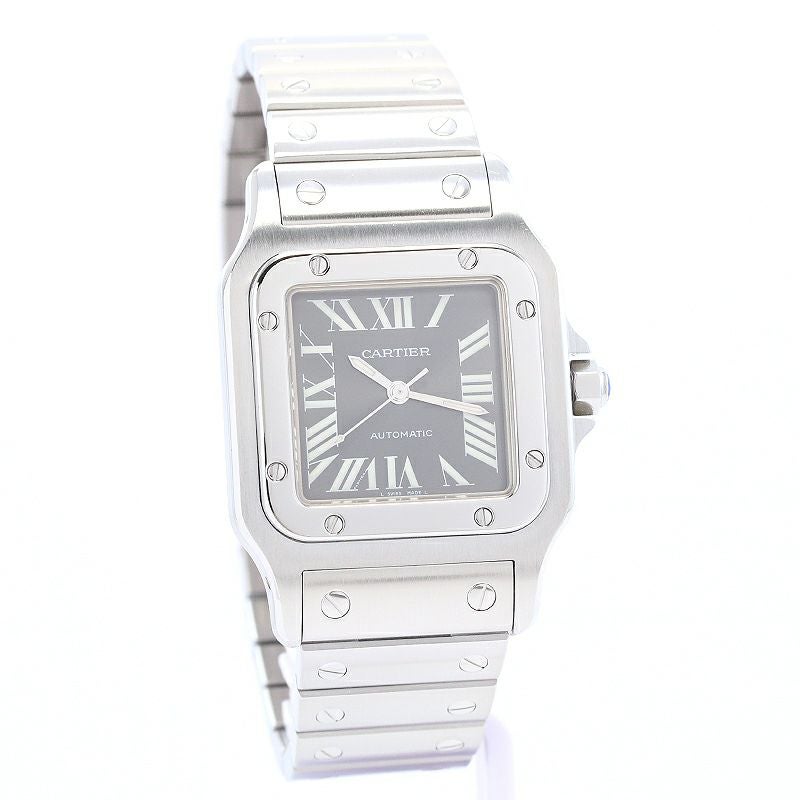 【中古】CARTIER SANTOS GALBEE LARGE MODEL ASIA LIMITED EDITION カルティエ サントスガルベLM アジア限定モデル W20067D6