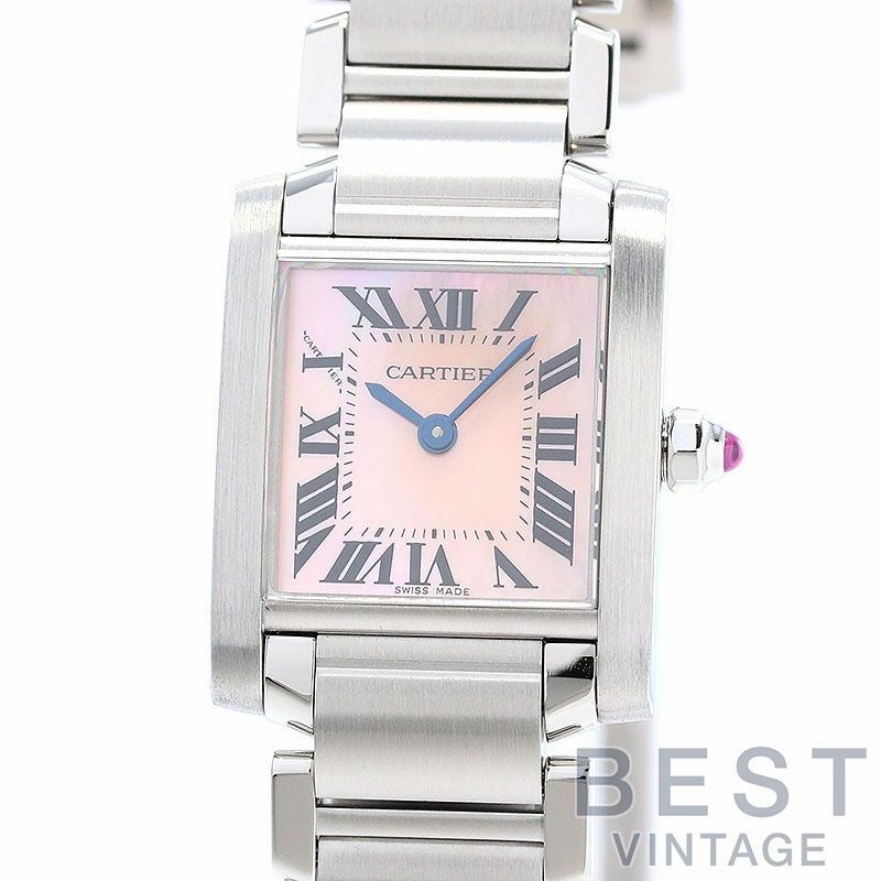 【中古】CARTIER TANK FRANCAISE SMALL MODEL カルティエ タンク フランセーズ SM W51028Q3