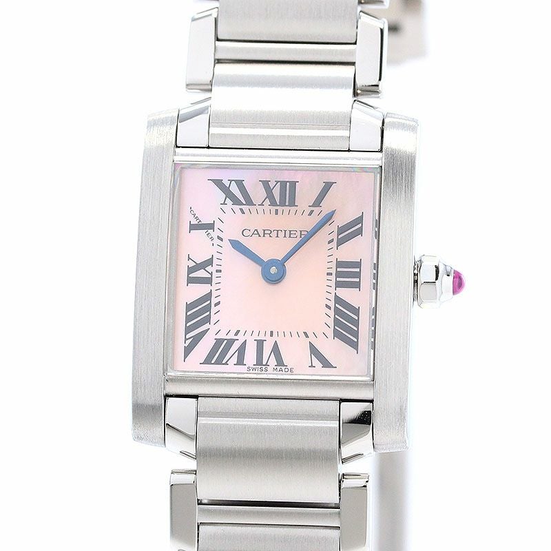 【中古】CARTIER TANK FRANCAISE SMALL MODEL カルティエ タンク フランセーズ SM W51028Q3