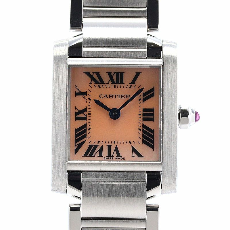 【中古】CARTIER TANK FRANCAISE SMALL MODEL カルティエ タンク フランセーズ SM W51028Q3