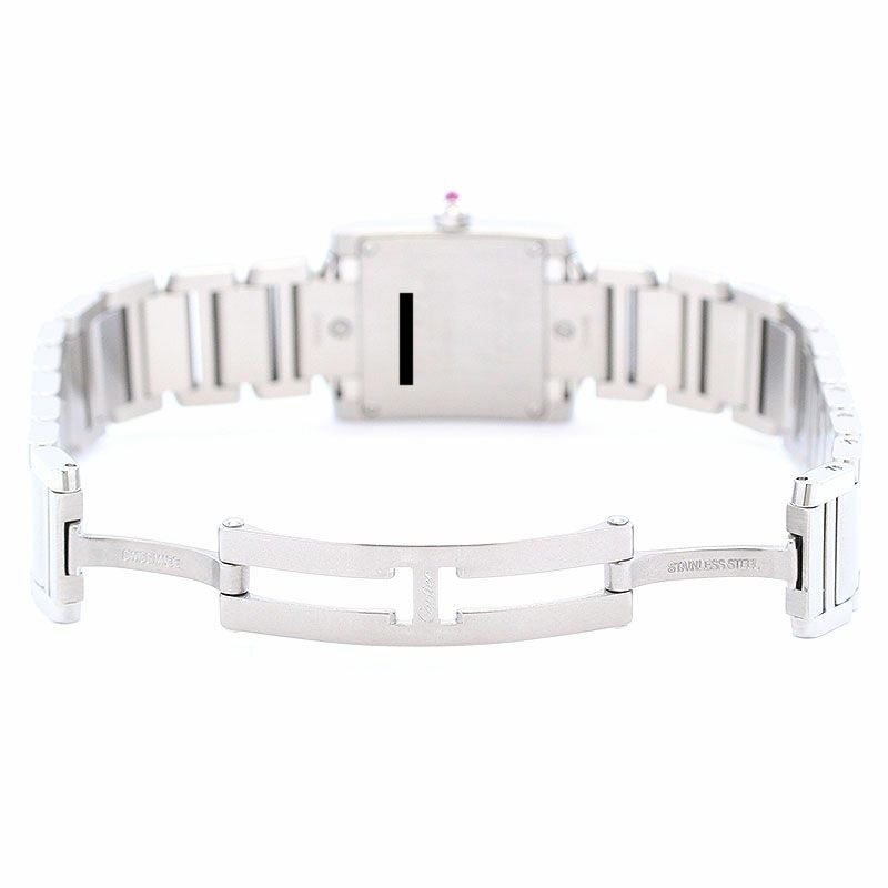 【中古】CARTIER TANK FRANCAISE SMALL MODEL カルティエ タンク フランセーズ SM W51028Q3