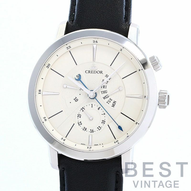 【中古】CREDOR CREDOR NODE DAY-DATE POWER RESERVE セイコー クレドール ノード デイデイト パワーリザーブ GCBT997 (4S76-00A0)