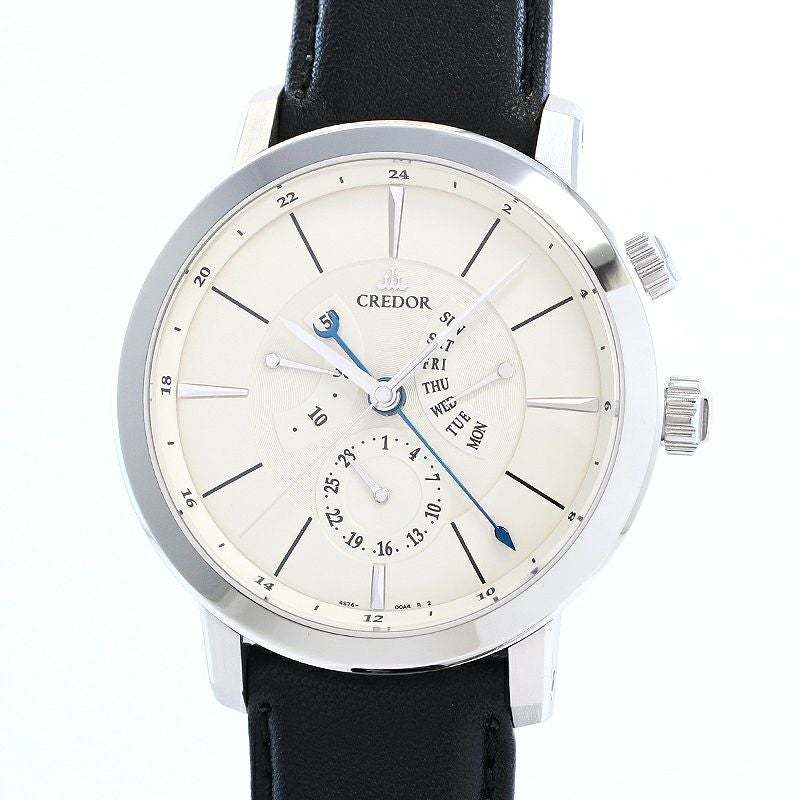【中古】CREDOR CREDOR NODE DAY-DATE POWER RESERVE セイコー クレドール ノード デイデイト パワーリザーブ GCBT997 (4S76-00A0)