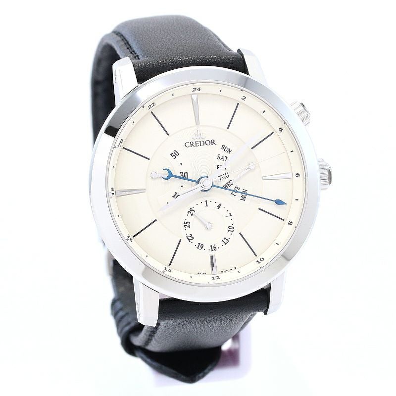 【中古】CREDOR CREDOR NODE DAY-DATE POWER RESERVE セイコー クレドール ノード デイデイト パワーリザーブ GCBT997 (4S76-00A0)