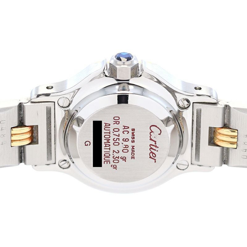 【中古】CARTIER SANTOS RONDE / SANTOS OCTAGON SMALL MODEL カルティエ サントスロンドSM / サントスオクタゴンSM 82037232