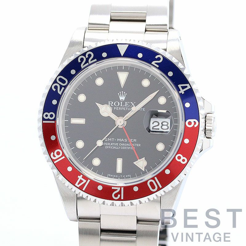 【中古】ROLEX GMT-MASTER I ロレックス GMTマスターI 16700