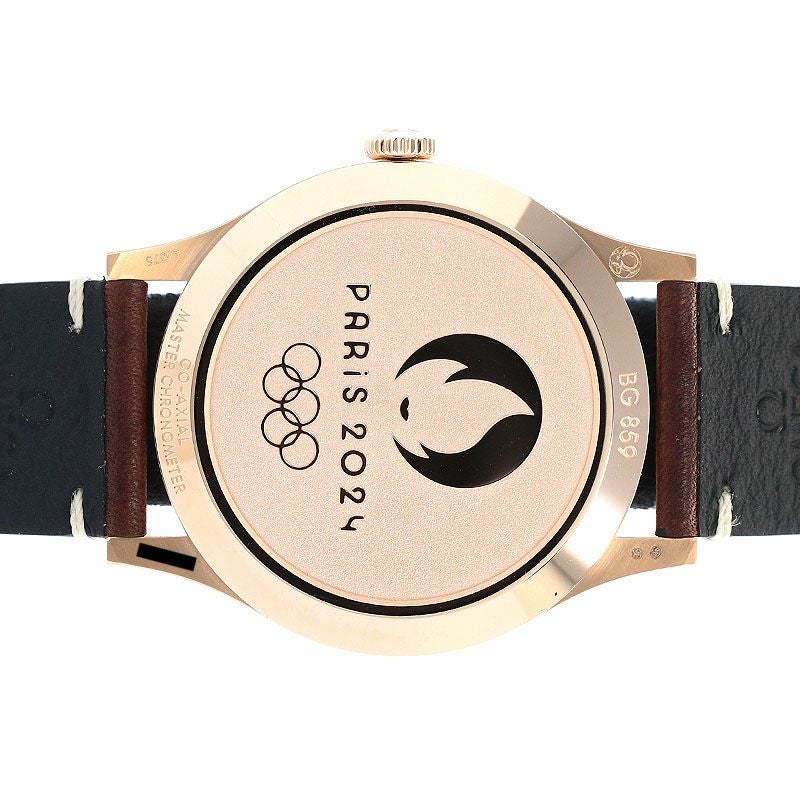 【中古】OMEGA SPECIALITIES PARIS 2024 BRONZE GOLD EDITION オメガ スペシャリティーズ パリ2024 ブロンズゴールド エディション 522.92.39.21.99.001
