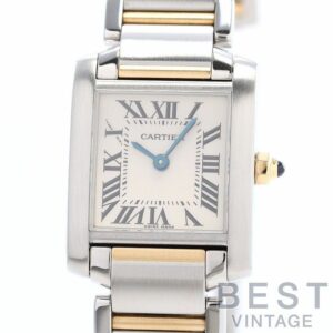 【中古】CARTIER TANK FRANCAISE SMALL MODEL カルティエ タンクフランセーズ SM W51007Q4