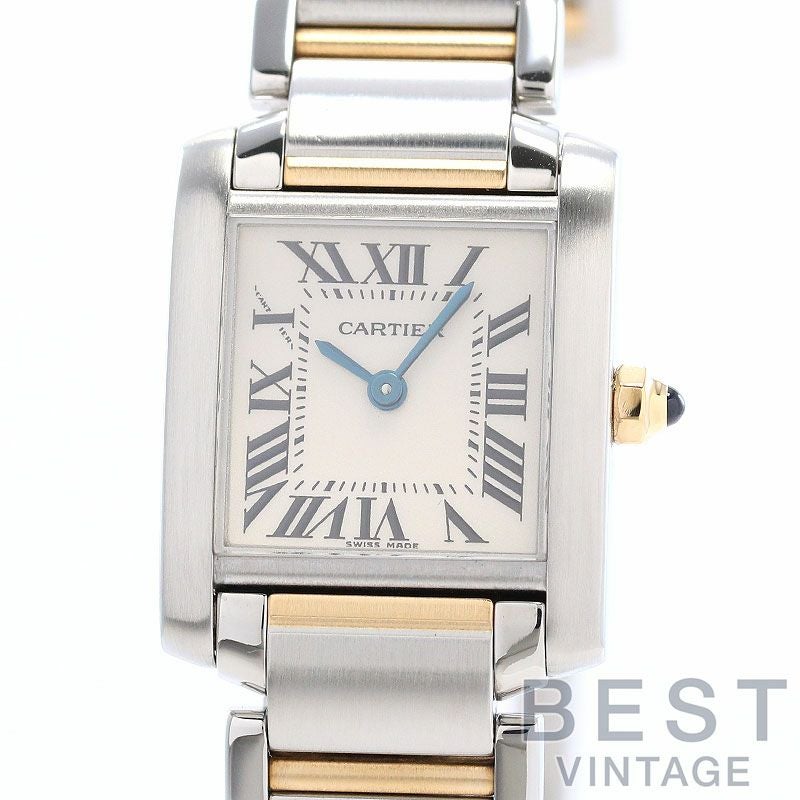【中古】CARTIER TANK FRANCAISE SMALL MODEL カルティエ タンクフランセーズ SM W51007Q4