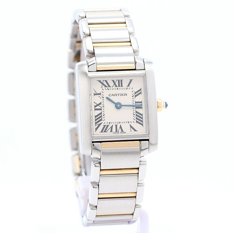 【中古】CARTIER TANK FRANCAISE SMALL MODEL カルティエ タンクフランセーズ SM W51007Q4