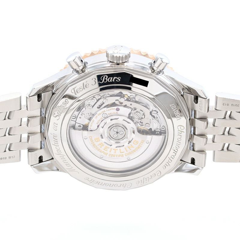 【中古】BREITLING NAVITIMER B01 CHRONOGRAPH 46 ブライトリング ナビタイマー B01 クロノグラフ 46 UB0127211B1A1 (U017B-1NP)