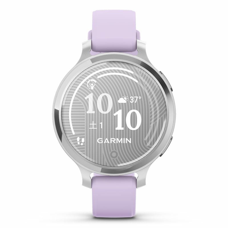 GARMIN Lily 2 Active Silver / Jasmine Purple ガーミン リリー2 アクティブ シルバー / ジャスミン パープル 010-02891-41