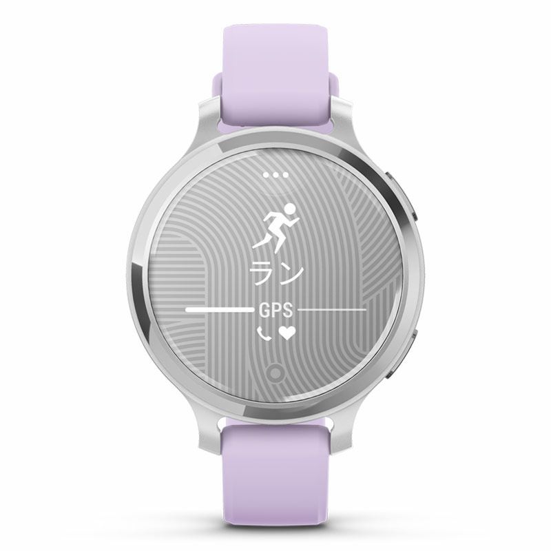 GARMIN Lily 2 Active Silver / Jasmine Purple ガーミン リリー2 アクティブ シルバー / ジャスミン パープル 010-02891-41