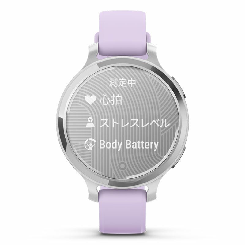 GARMIN Lily 2 Active Silver / Jasmine Purple ガーミン リリー2 アクティブ シルバー / ジャスミン パープル 010-02891-41