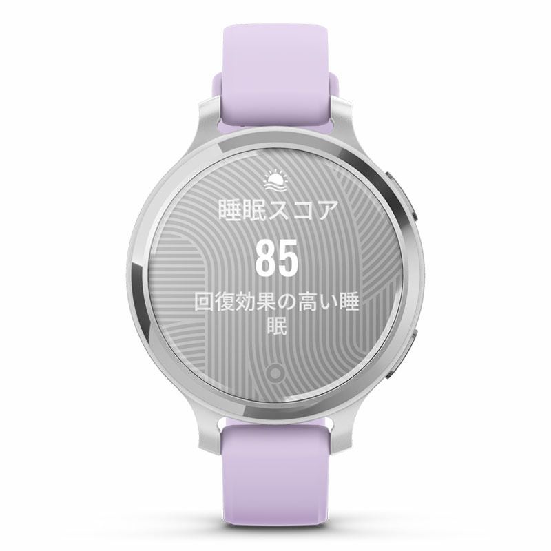 GARMIN Lily 2 Active Silver / Jasmine Purple ガーミン リリー2 アクティブ シルバー / ジャスミン パープル 010-02891-41