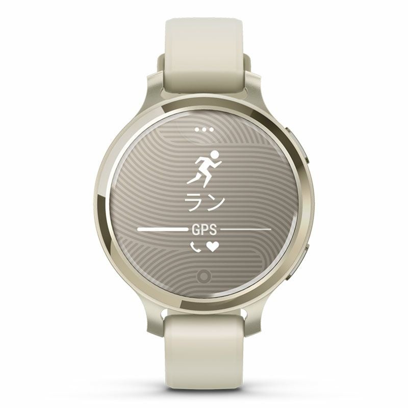 GARMIN Lily 2 Active Lunar Gold / Bone ガーミン リリー2 アクティブ ルナゴールド / ボーン 010-02891-40