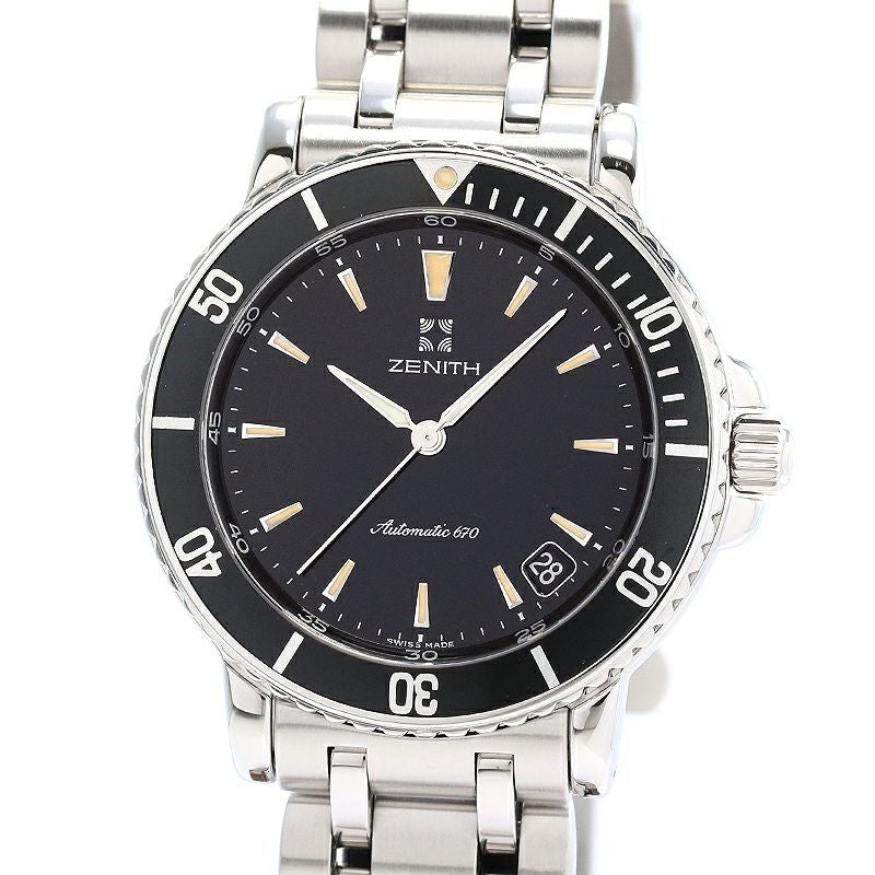 【中古】ZENITH ELITE RAINBOW AUTOMATIC ゼニス エリート レインボー オートマティック 15/02.0470.670