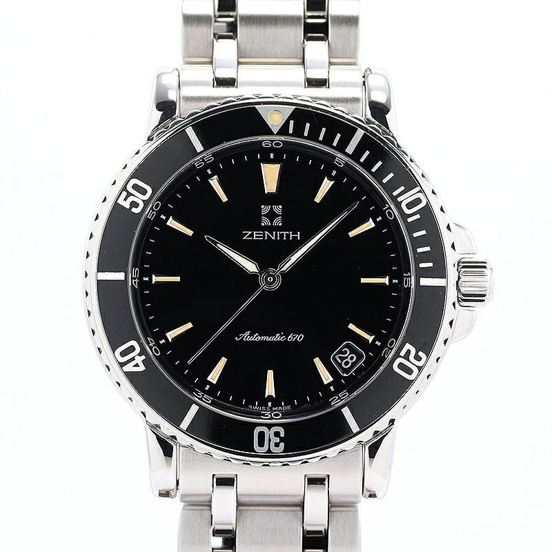 【中古】ZENITH ELITE RAINBOW AUTOMATIC ゼニス エリート レインボー オートマティック 15/02.0470.670