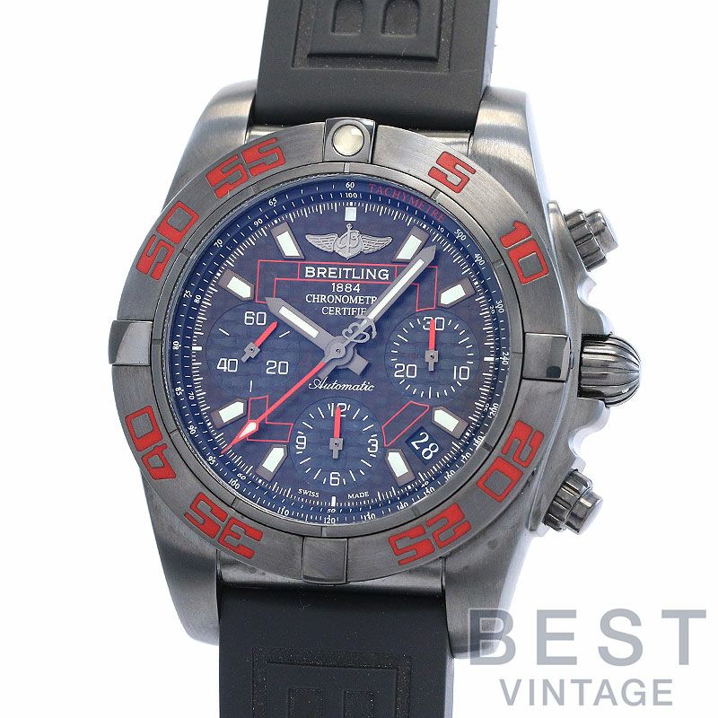【中古】BREITLING CHRONOMAT 41 BLACK CARBON JAPAN LIMITED ブライトリング クロノマット 41 ブラック カーボン MB0141B8/BD57/150S/M18SS.1