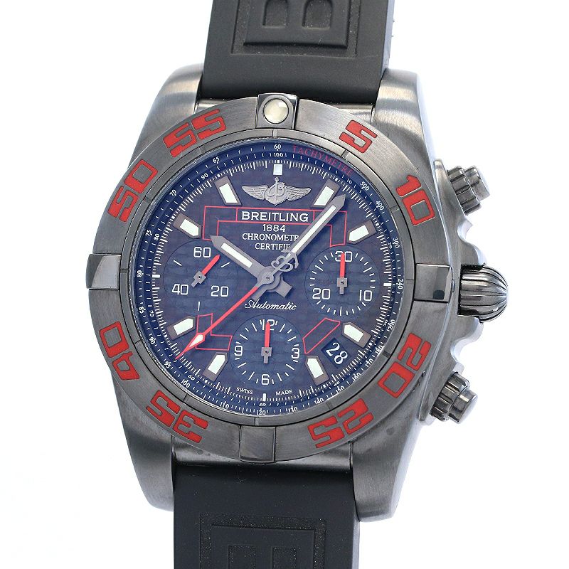 【中古】BREITLING CHRONOMAT 41 BLACK CARBON JAPAN LIMITED ブライトリング クロノマット 41 ブラック カーボン MB0141B8/BD57/150S/M18SS.1