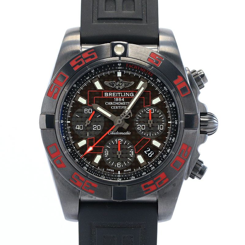 【中古】BREITLING CHRONOMAT 41 BLACK CARBON JAPAN LIMITED ブライトリング クロノマット 41 ブラック カーボン MB0141B8/BD57/150S/M18SS.1