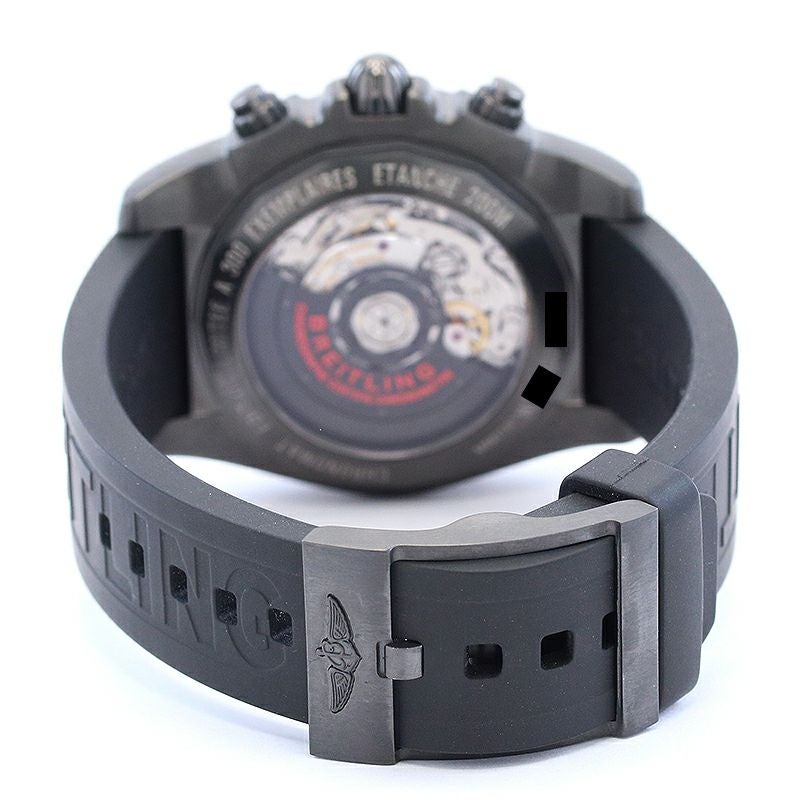 【中古】BREITLING CHRONOMAT 41 BLACK CARBON JAPAN LIMITED ブライトリング クロノマット 41 ブラック カーボン MB0141B8/BD57/150S/M18SS.1