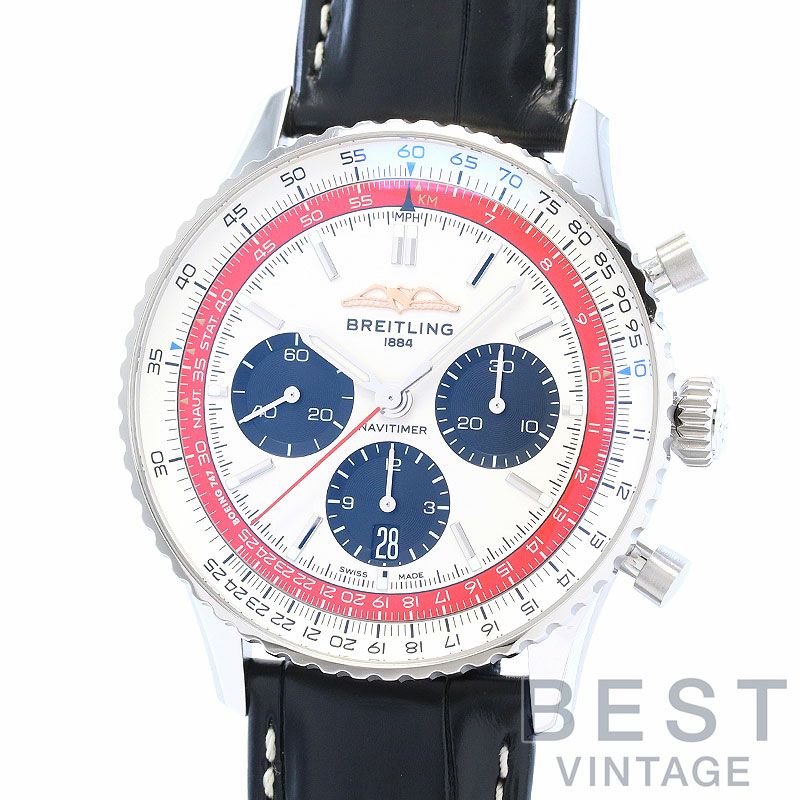 【中古】BREITLING NAVITIMER B01 CHRONOGRAPH 43 BOEING 747 ブライトリング ナビタイマー B01 クロノグラフ 43 ボーイング747 AB01383B1G1P1