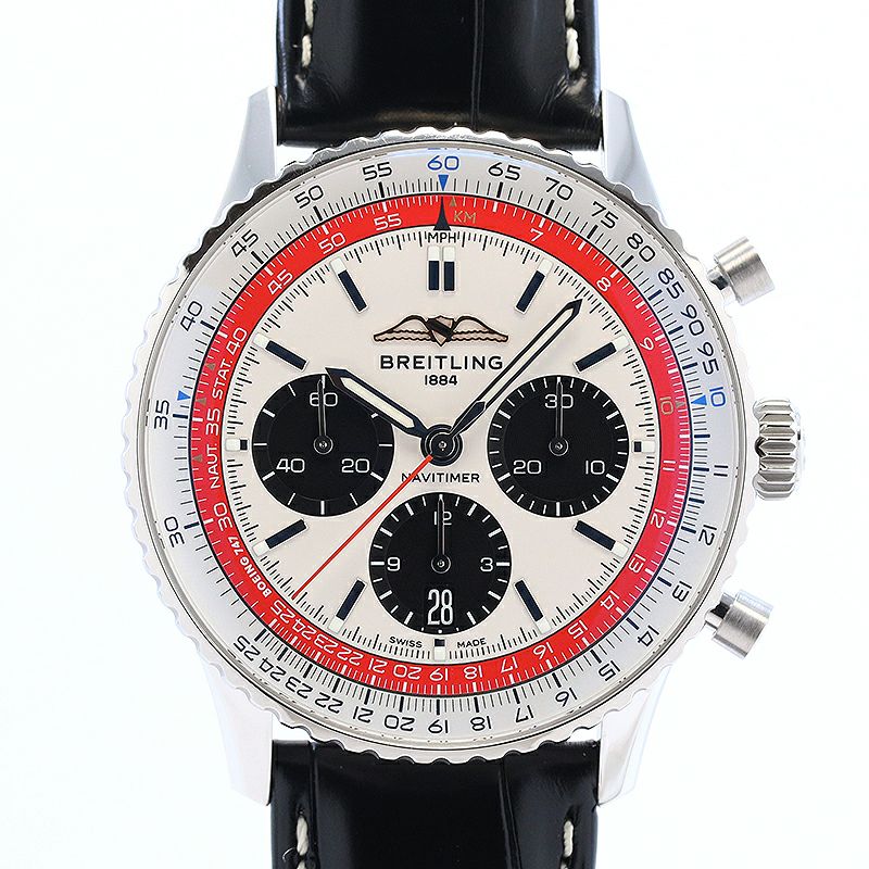 【中古】BREITLING NAVITIMER B01 CHRONOGRAPH 43 BOEING 747 ブライトリング ナビタイマー B01 クロノグラフ 43 ボーイング747 AB01383B1G1P1