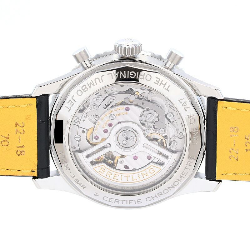 【中古】BREITLING NAVITIMER B01 CHRONOGRAPH 43 BOEING 747 ブライトリング ナビタイマー B01 クロノグラフ 43 ボーイング747 AB01383B1G1P1