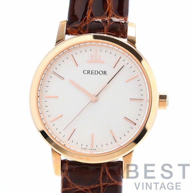 【中古】SEIKO CREDOR SIGNO QUARTZ セイコー クレドール シグノ クオーツ GTAS016 (4J81-0AH0)
