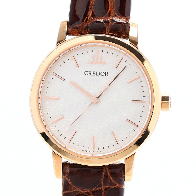 【中古】SEIKO CREDOR SIGNO QUARTZ セイコー クレドール シグノ クオーツ GTAS016 (4J81-0AH0)