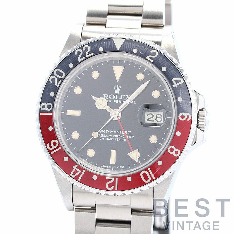 【中古】ROLEX GMT-MASTER II FAT LADY ロレックス GMTマスターII ファットレディ 16760