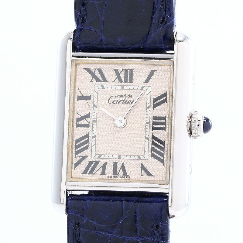 【中古】CARTIER MUST TANK SMALL MODEL 2000 CHRISTMAS LIMITED カルティエ マストタンク SM 2000年クリスマス限定モデル W1016130
