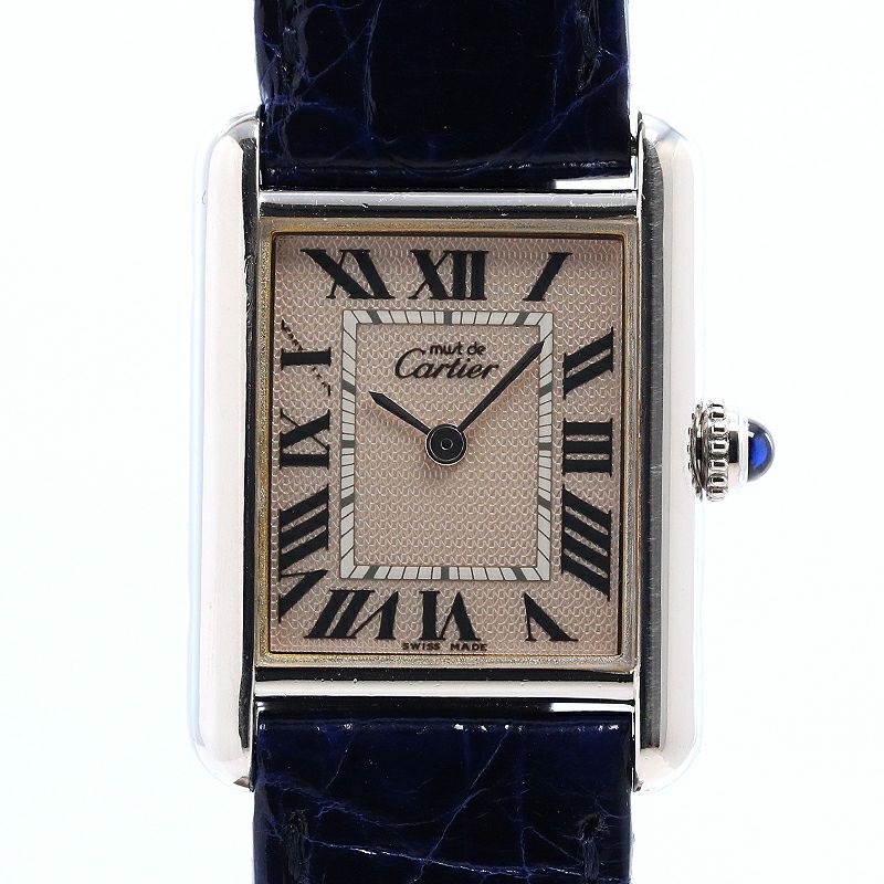 【中古】CARTIER MUST TANK SMALL MODEL 2000 CHRISTMAS LIMITED カルティエ マストタンク SM 2000年クリスマス限定モデル W1016130