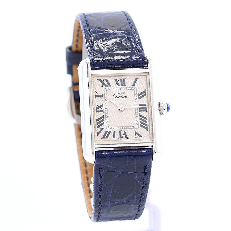 【中古】CARTIER MUST TANK SMALL MODEL 2000 CHRISTMAS LIMITED カルティエ マストタンク SM 2000年クリスマス限定モデル W1016130