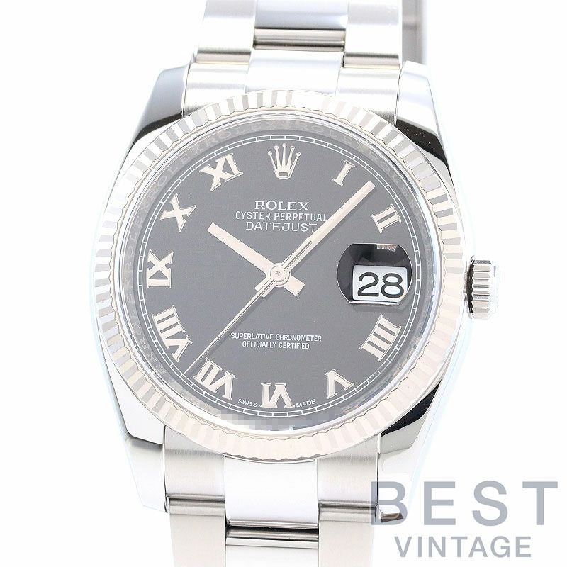 【中古】ROLEX DATEJUST 36 ロレックス デイトジャスト 36 M116234-0146