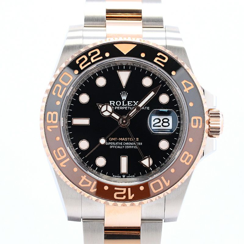 【中古】ROLEX GMT-MASTER II ロレックス GMTマスターII M126711CHNR-0002