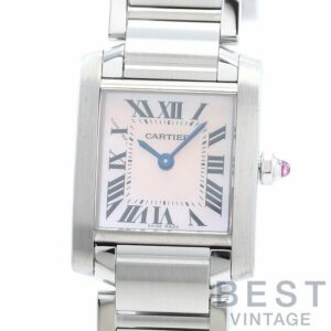 【中古】CARTIER TANK FRANCAISE SMALL MODEL カルティエ タンク フランセーズ SM W51028Q3