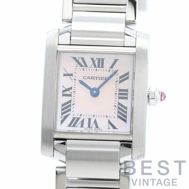 【中古】CARTIER TANK FRANCAISE SMALL MODEL カルティエ タンク フランセーズ SM W51028Q3