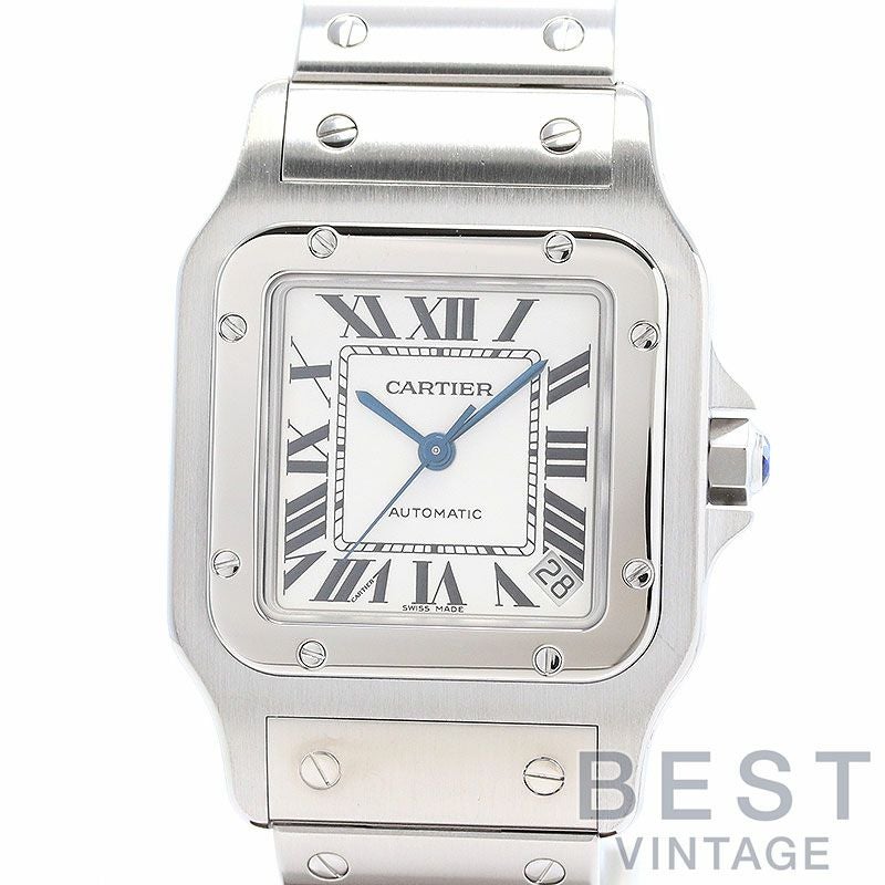【中古】CARTIER SANTOS GALBEE EXTRA-LARGE MODEL カルティエ サントス ガルベ XL W20098D6