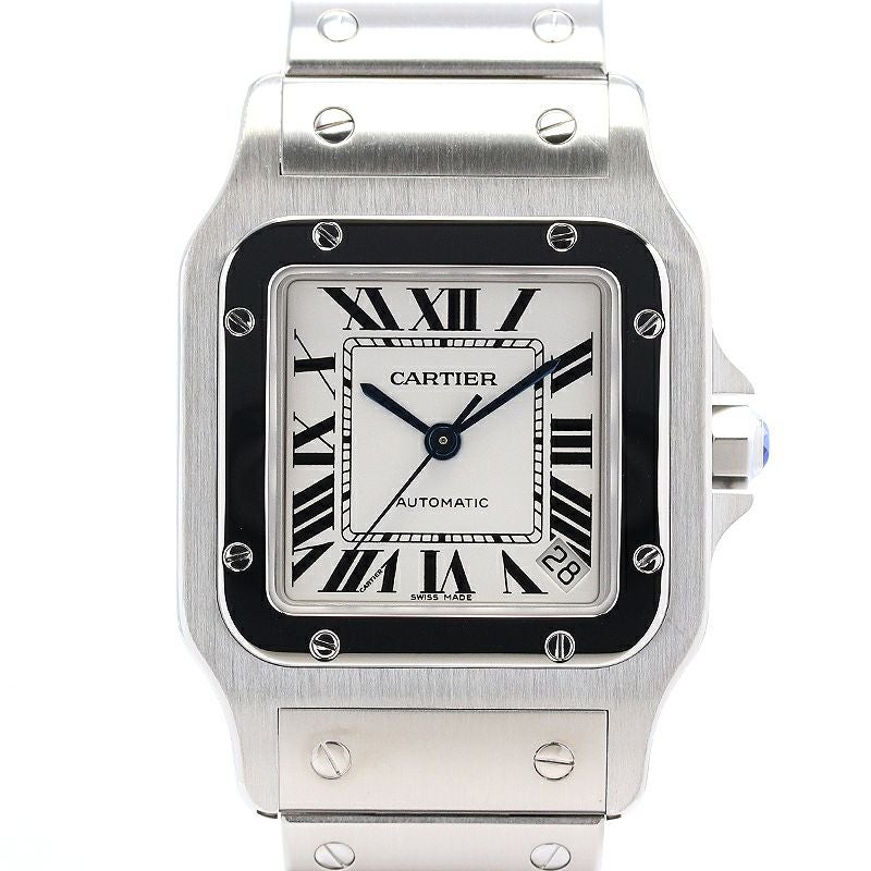 【中古】CARTIER SANTOS GALBEE EXTRA-LARGE MODEL カルティエ サントス ガルベ XL W20098D6