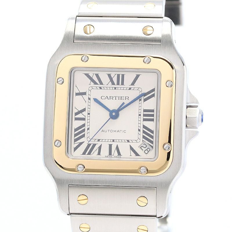 【中古】CARTIER SANTOS GALBEE EXTRA-LARGE MODEL カルティエ サントス ガルベ XL W20099C4