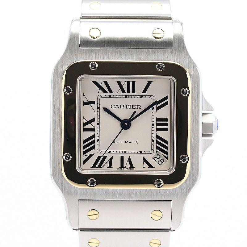 【中古】CARTIER SANTOS GALBEE EXTRA-LARGE MODEL カルティエ サントス ガルベ XL W20099C4