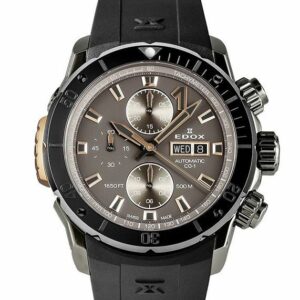EDOX CHRONOFFSHORE-1 BEZEL LOCK CHRONOGRAPH AUTOMATIC エドックス クロノオフショア1 ベゼルロック クロノグラフ オートマティック 01128-37GNRCA-GNR